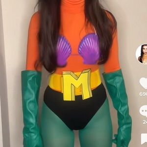 Mermaid man Costume SpongeBob